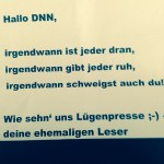 Brief an die Redaktion der Dresdner Neuesten Nachrichten, verteilt am 11.08.2015 via Twitter @CRDNN