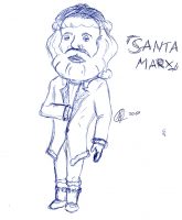 Santa Marx © Timur Friederici